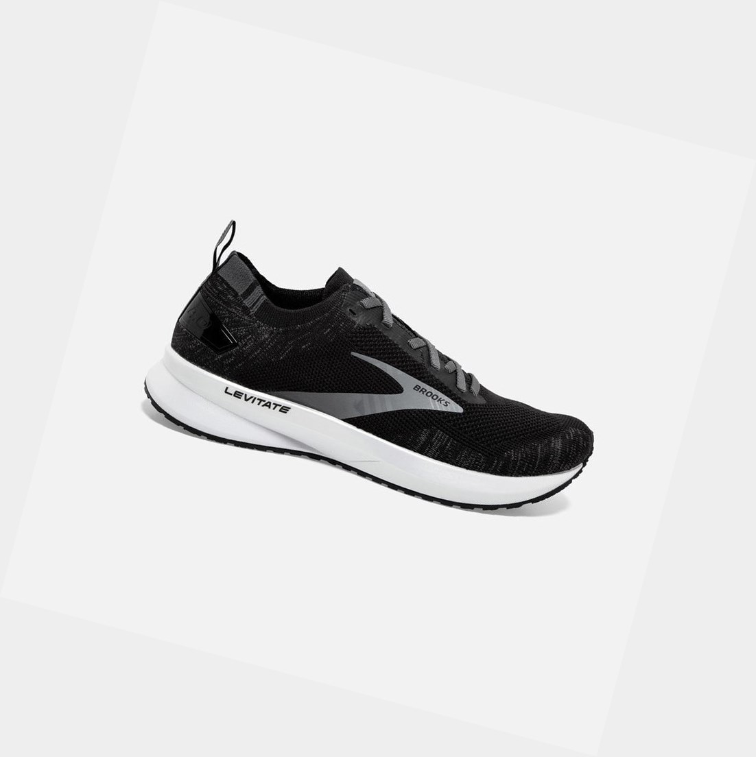 Brooks Levitate 4 Women\'s Road Running Shoes Black / Blackened Pearl / White | MZTP-27598