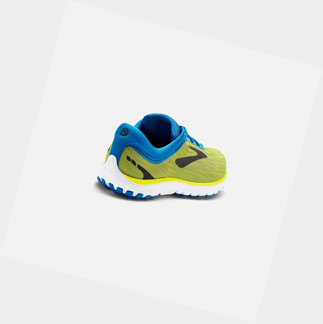 Brooks PureFlow 7 Men's Road Running Shoes Nightlife / Blue / Black | IMWA-60814
