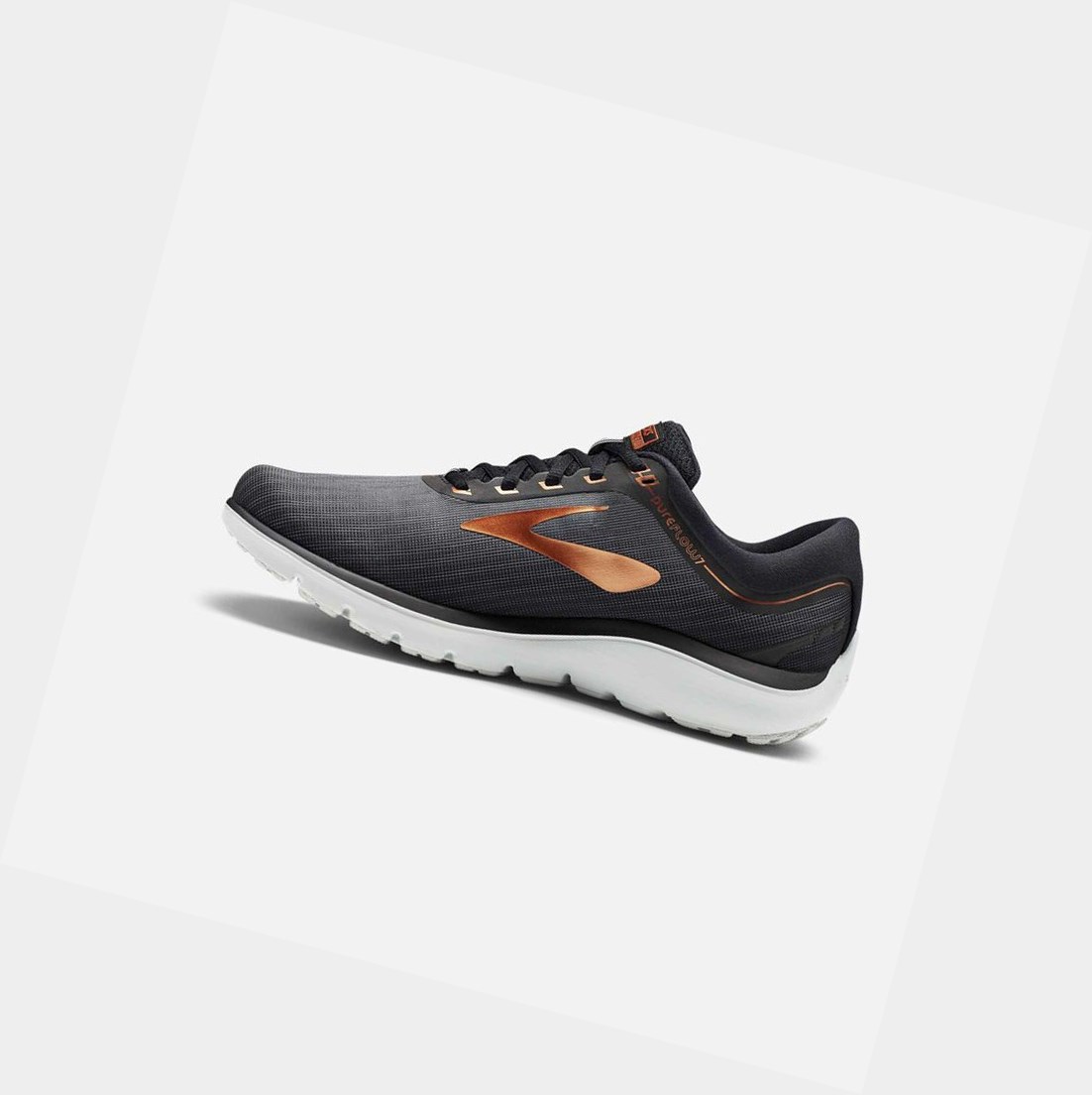 Brooks PureFlow 7 Men's Road Running Shoes Grey / Black / Copper | PXOL-21354