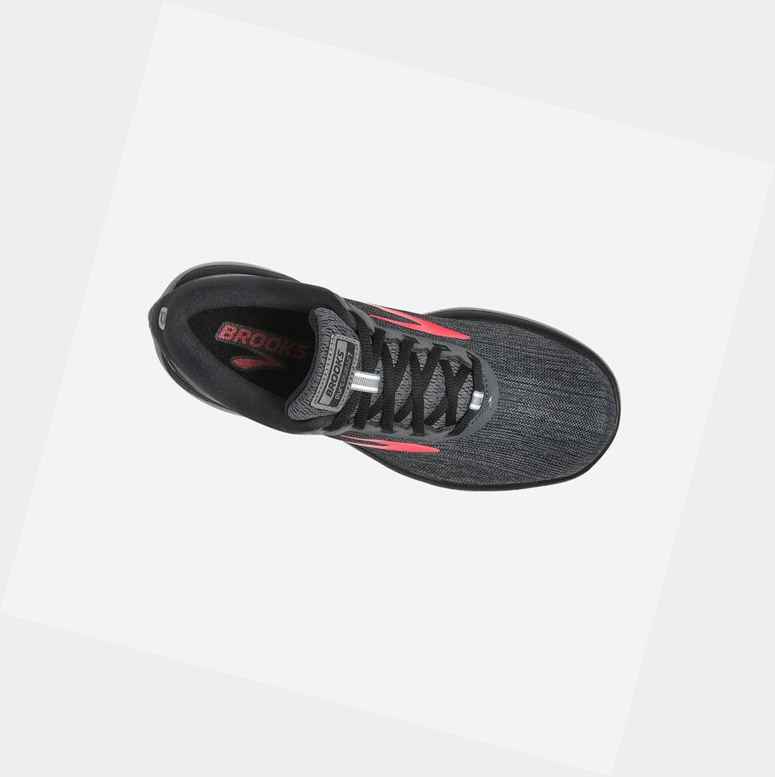 Brooks PureFlow 7 Women's Road Running Shoes Black / Ebony / Teaberry | BVCM-16539