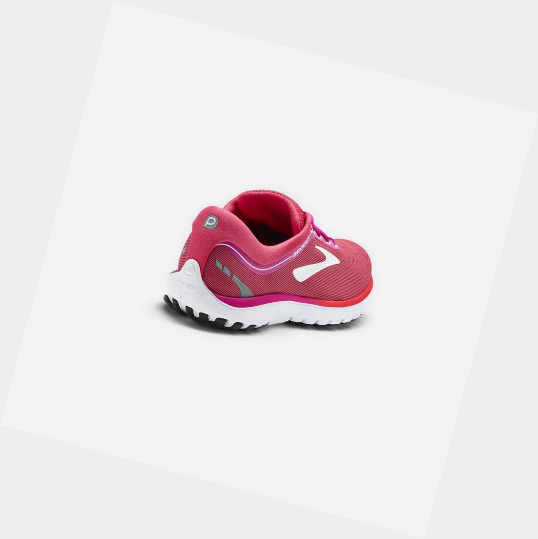 Brooks PureFlow 7 Women's Road Running Shoes Pink / Pink / White | ICLN-39254