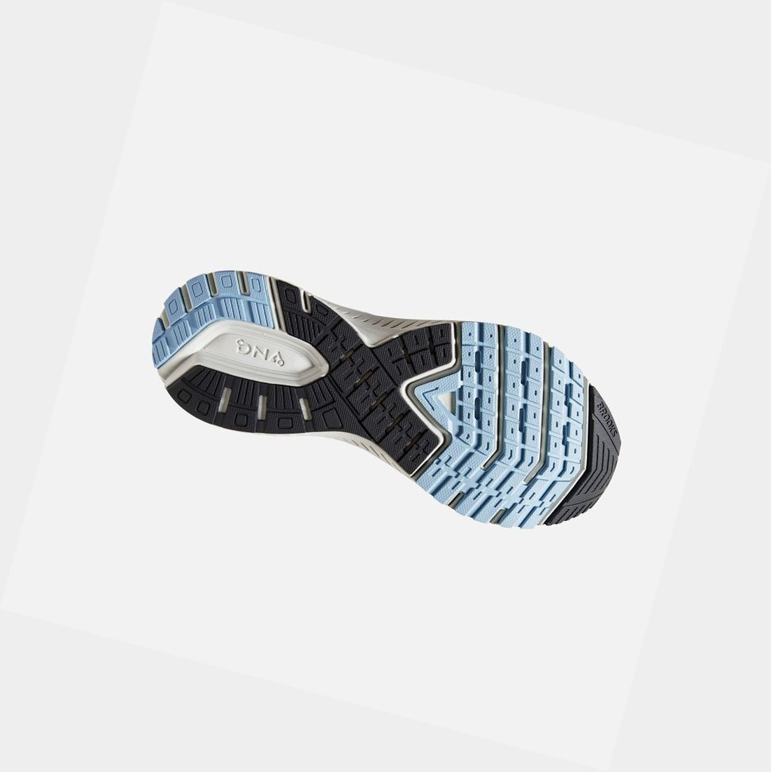 Brooks Ravenna 11 Women's Road Running Shoes Light Blue / Alloy / Grey | XEZL-31945