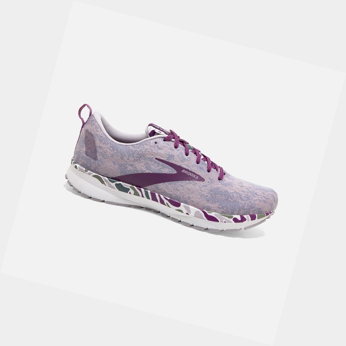 Brooks Revel 4 Women\'s Road Running Shoes White / Wood Violet / Iris | UAXS-45137