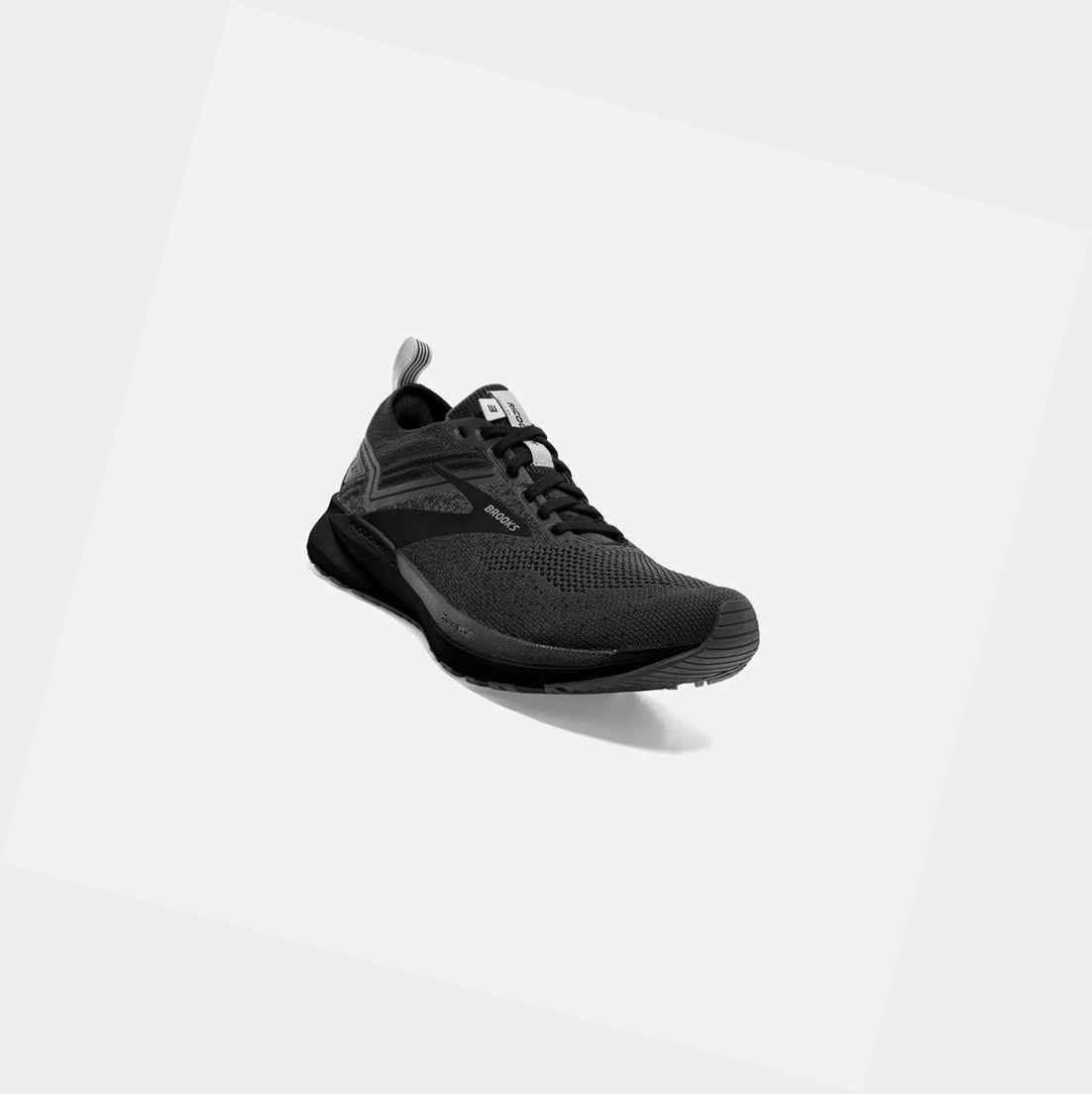 Brooks Ricochet 3 Men's Road Running Shoes Ebony / Blackened Pearl / Black | PVRH-09275