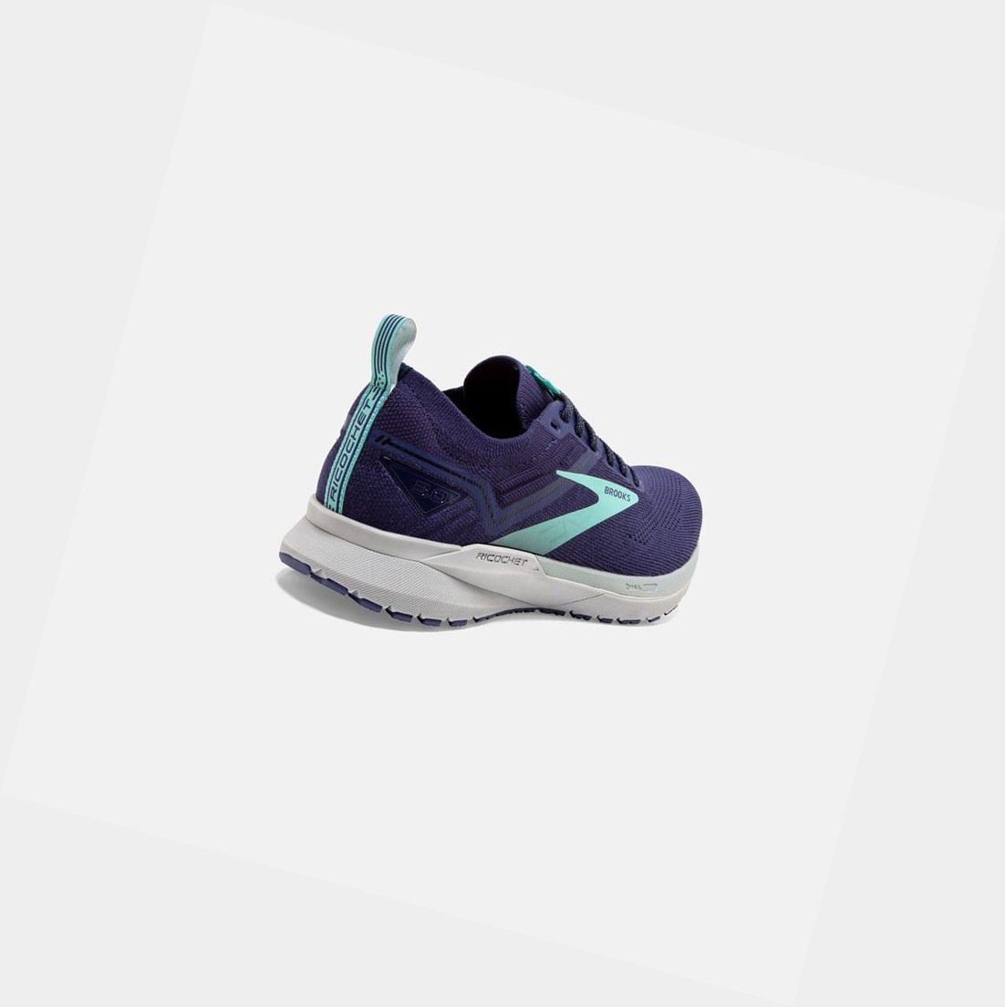 Brooks Ricochet 3 Women's Road Running Shoes Peacoat / Ribbon / Blue Tint | CYUZ-51634