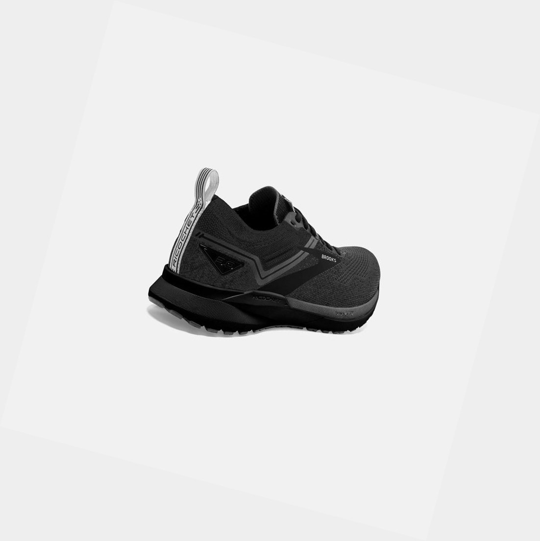 Brooks Ricochet 3 Women's Road Running Shoes Ebony / Blackened Pearl / Black | HSYP-64138