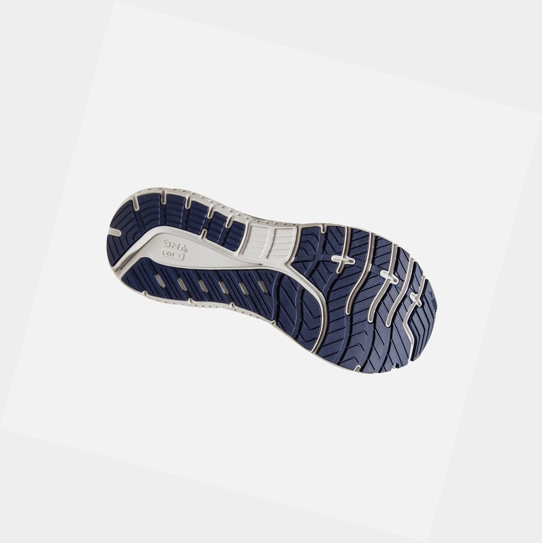 Brooks Transcend 7 Men's Road Running Shoes Deep Cobalt / Grey / Navy | KZRI-15869